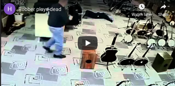 Silly Burglar of the Month: November